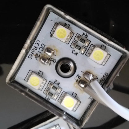 ya 7 8.24 baidi 8PCS led flashlight White LED Universal Truck Bed/Rear Box Lighting Light Pickup