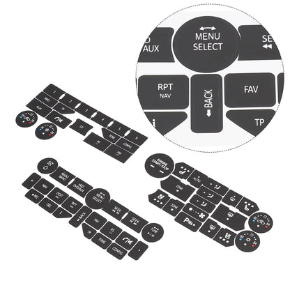 ya 23 10.7 baidi Reduce Light Penetration with Button Repair Decals for for Saab 3rd Gen 95NG 94X