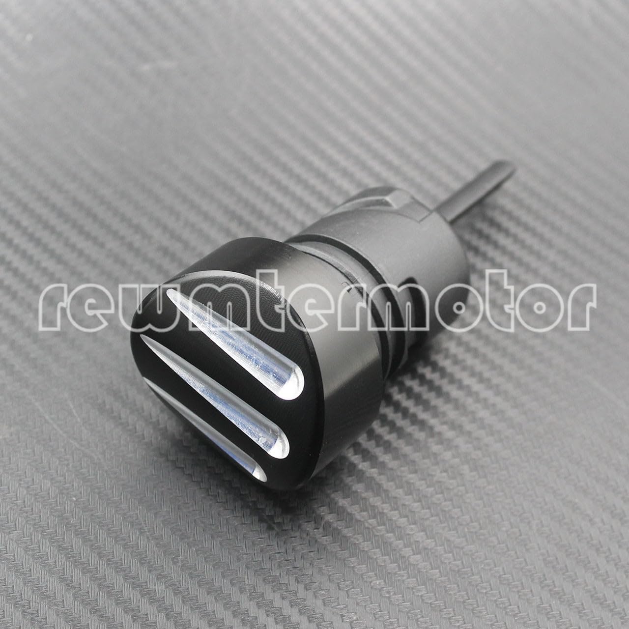 ya 4 8.14 CNC Cut Billet Oil Dipstick Fit for Harley Sportster Iron48 Sportster XL 2004-16