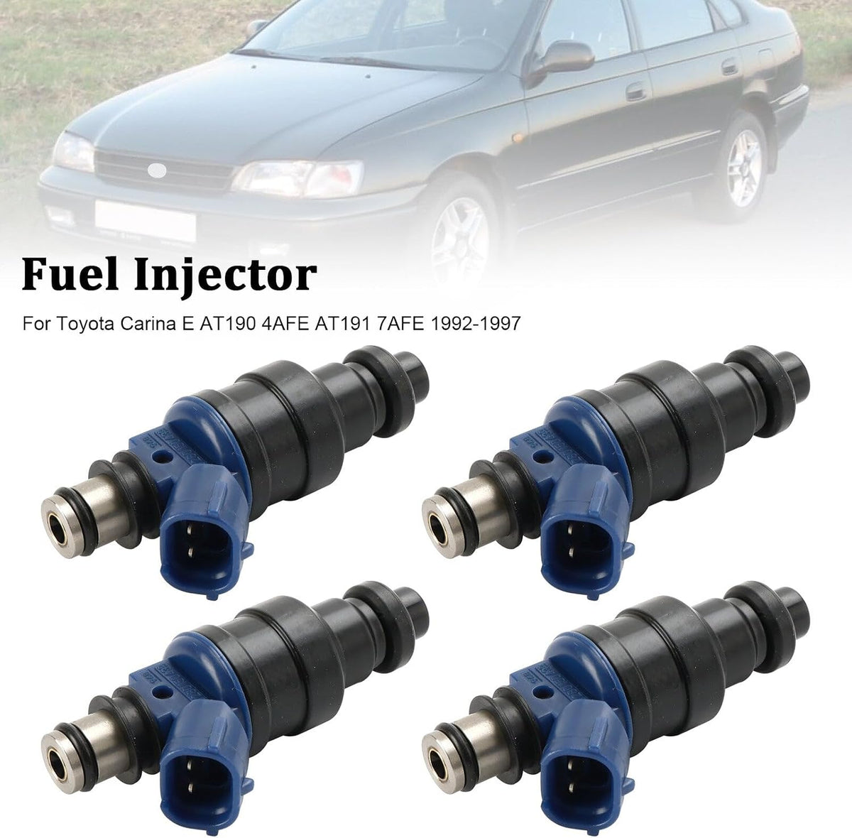 ya 14 9.20 zhengce 4PCS Fuel Injector 23250-02030 for Carina 1992-1997 23209-02030-1