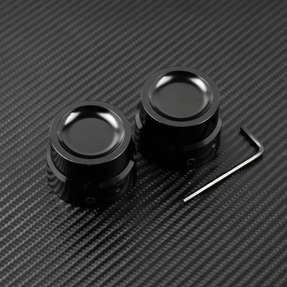 ya 28 10.13 zhengce 4pcs Axle Nut Cover Cap Fit for Harley Sportster 883 Touring Electra Glide