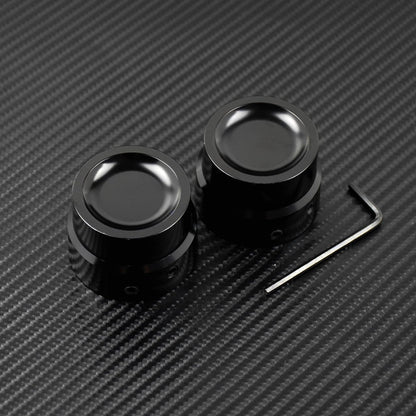 ya 28 10.13 zhengce 4pcs Axle Nut Cover Cap Fit for Harley Sportster 883 Touring Electra Glide