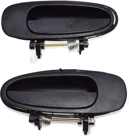 ya 5 8.10 A Pair of Left and Right Rear Black Door Handles Suitable for Toyota for Corolla 1993-1997