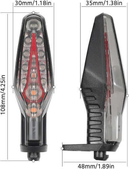ya 13 9.15 baidi LED Rear Turn Signal Light Flash Indicator Tail Light for BMW M1000RR S1000RR