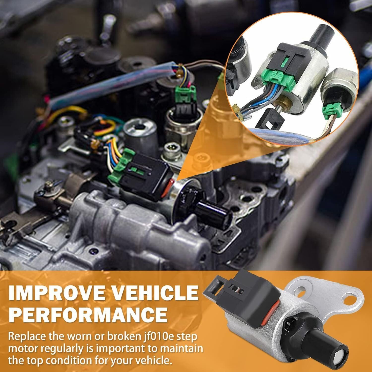 ya 6 8.24 baidi CVT Transmission Stepper Motor for Nissan Versa 1.6L 1.8L 2007-2012 JF009E