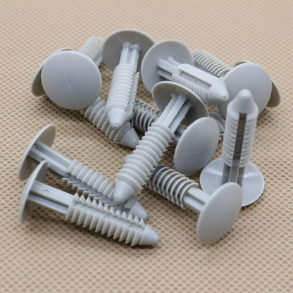 ya 5 8.10 New 25Pcs Wheel Opening Moulding Clips Gray for Ford W705955-S300