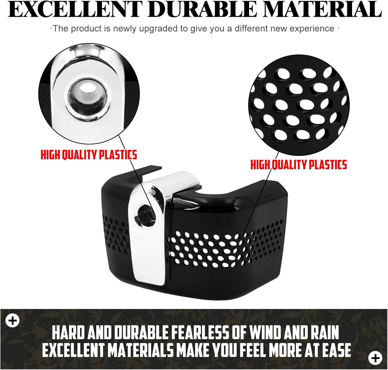 ya 5 8.24 baidi Black ABS Ignition Coil Cover for Harley Softail Breakout Street Fat Bob 18-2024