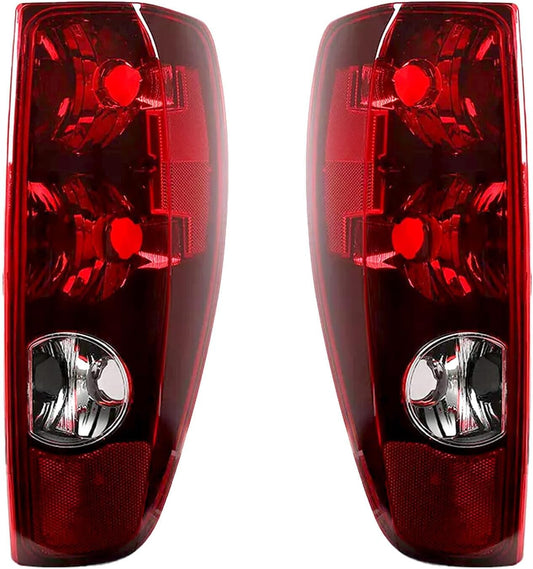 ya 4 8.10 2PCS For 04-12 for Chevy Colorado/for GMC for Canyon Red Clear Rear Brake Tail Lights Lamp
