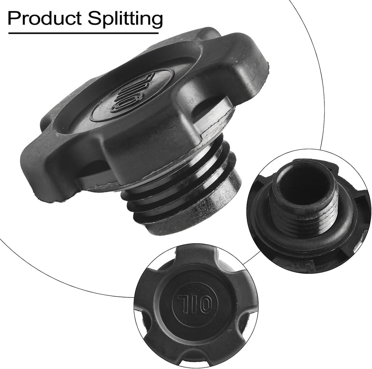 ya 12 10.8 baidi for for Nissan Patrol GU Patrol Oil Cap TB42 Oil Cap Materials