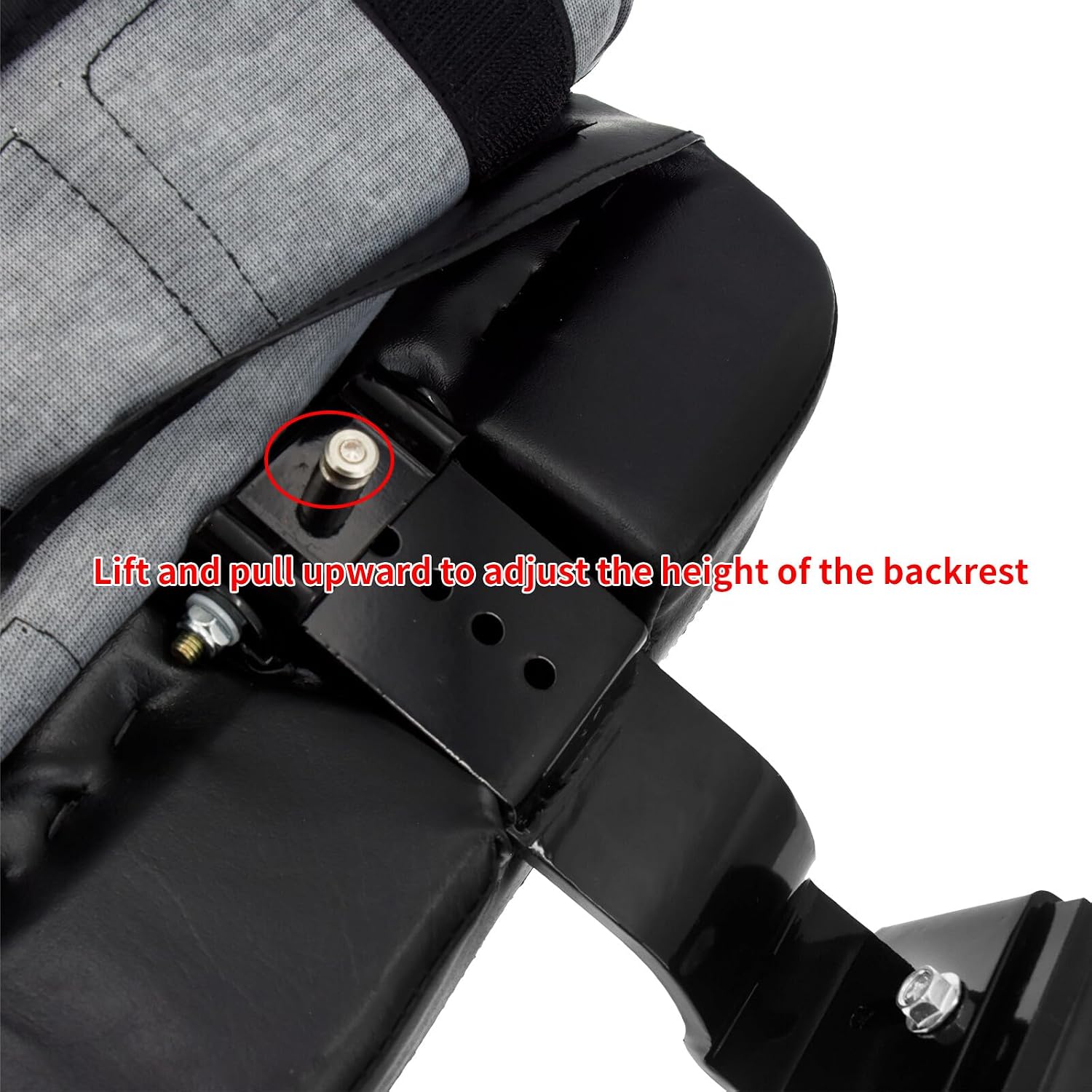 ya 6 8.14 Front Driver Rider Backrest Pad for Harley Touring Road Electra Glide 2009-2023