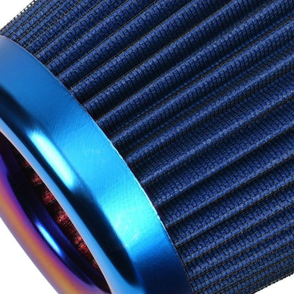 ya 13 9.15 baidi 376mm Inlet Cold Air Intake Cone Replacement Washable Clamp-On Dry Air Filter