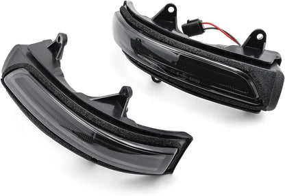 ya 7 8.24 baidi 2pcs Smoked Dynamic LED Side Mirror Signal Lights for Toyota for Land Cruiser 200 URJ200