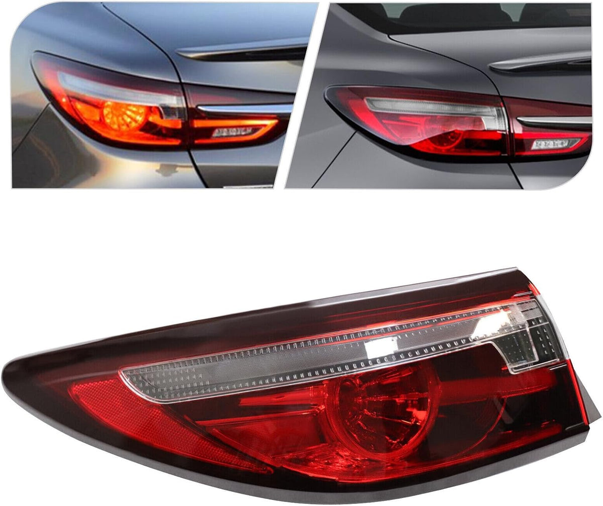 ya 9 10.24 Right Tail Light for Mazda 6 ATENZA 2018-2022 Passenger Rear Brake Lam New