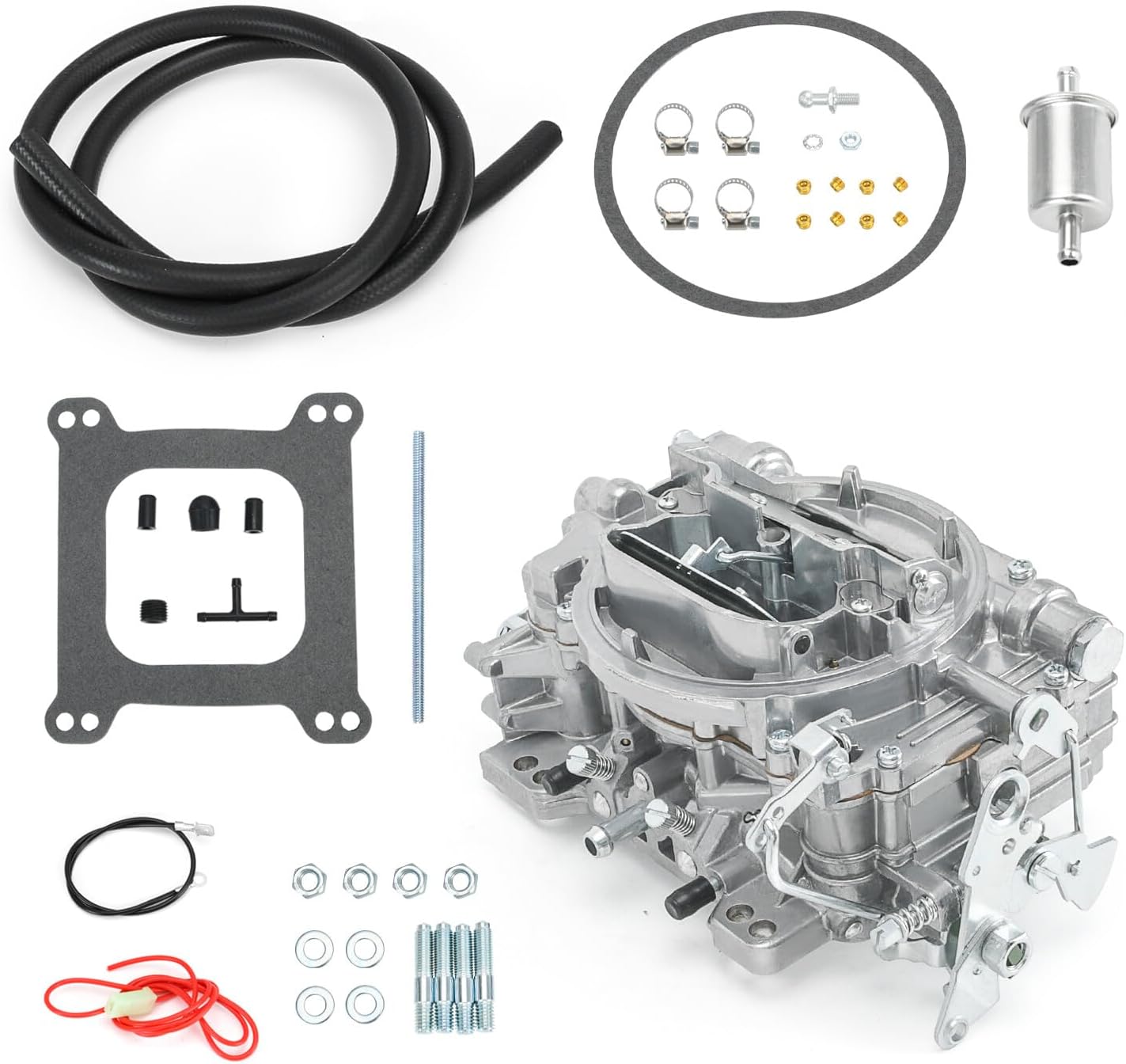 ya 2 8.15 4 Barrel Carburetor Carb w/Gaskets For 1905 AVS2 Series for MAN ual Choke 650CFM