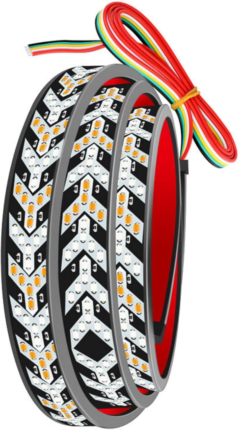 ya 4 8.24 baidi 60 528-LED Truck Strip Tailgate Turn Signal Brake Double Flash Tail Light Bar