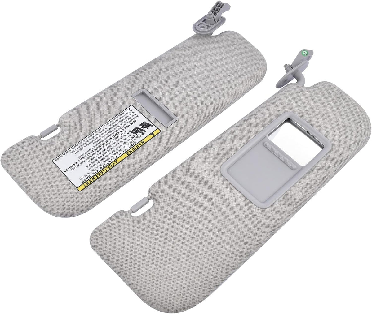 ya 11 9.14 baidi1 Pair Sun Visor Left Right for Hyundai for Elantra 15 GL 852103X000TX 852203X000TX