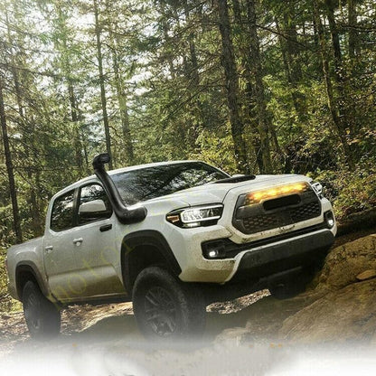ya 7 8.24 baidi for Toyota Tacoma 2016-2021 Front Grille LED Light Raptor Style Grill Cover 4Pcs
