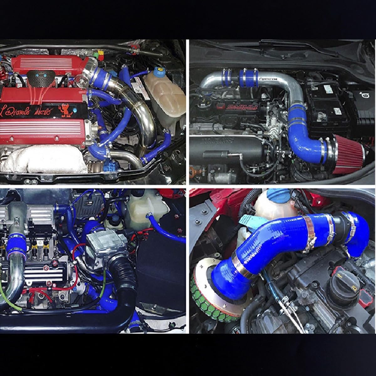 ya 13 9.15 baidi 2.5 To 2.75 135 DEGREE Elbow Silicone Reducer Intercooler Coupler Pipe Red
