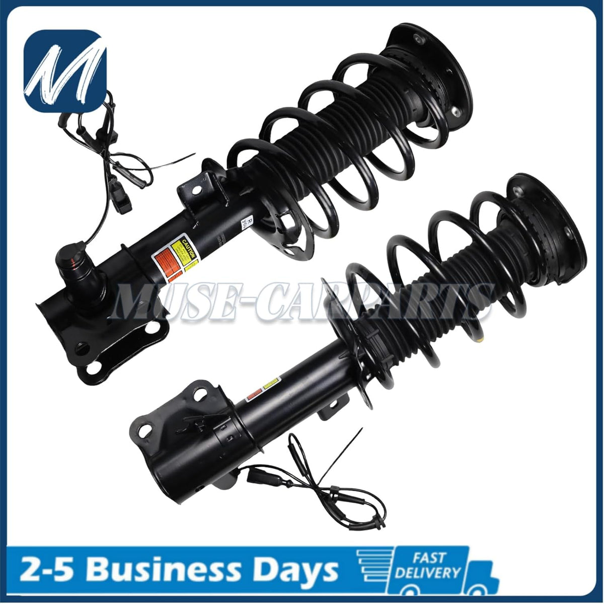 ya 12 10.8 baidi Pair For 2013-2020 for Lincoln MKZ Front Shock Absorber Struts Spring Assys Electric