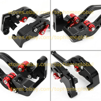 ya 11 9.14 baidifor Yamaha YZF R1 2004-2008 Short Clutch Brake Levers Black CNC 2005 2006 2007