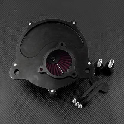 ya 5 8.10 Contrast Cut Air Cleaner Gray Intake Filter Fit for Harley Touring 2017-2020