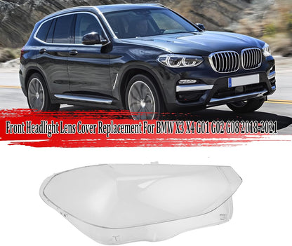 ya 7 8.24 baidi Right Headlight Lens Clear Cover for BMW X3 X4 G01 G02 G08 2018-2021 63117466132