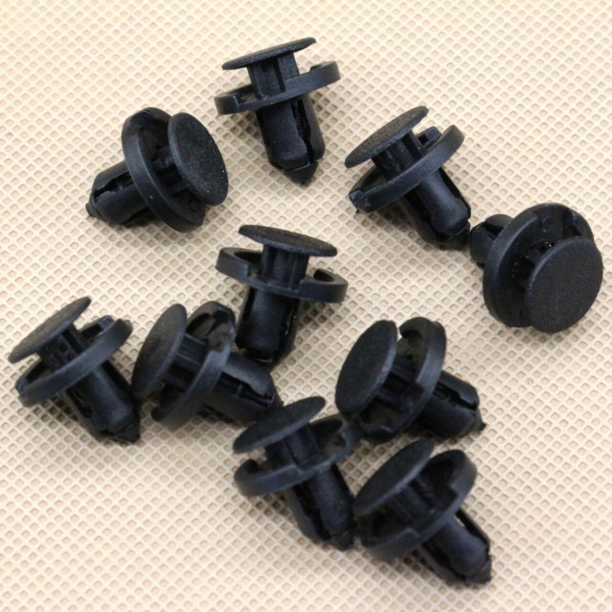ya 23 10.7 baidi 10 Bumper Push Retainer Plastic Fastener Clips for Nissan 01553-09611