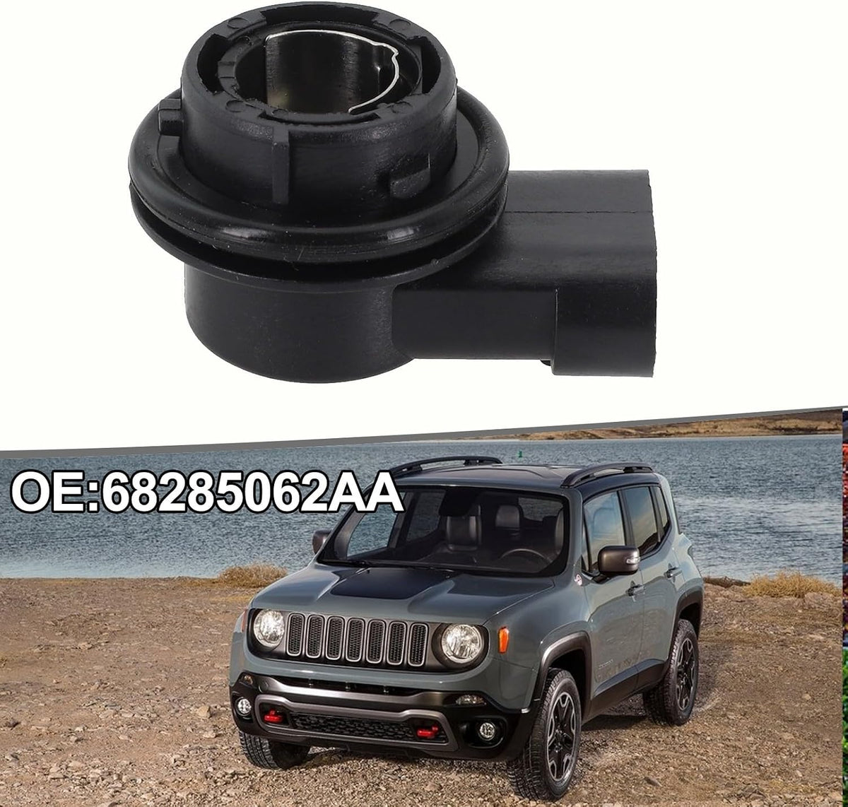 ya 4 8.14 68285062AA 1 Car Light Base PY21 Bulb Socket Lamp Holder for- for Jeep for Renegade #