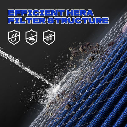 ya 13 9.15 baidi Blue 4 102mm High Flow Inlet Round Dry Air Filter Cold Air Intake Replacement