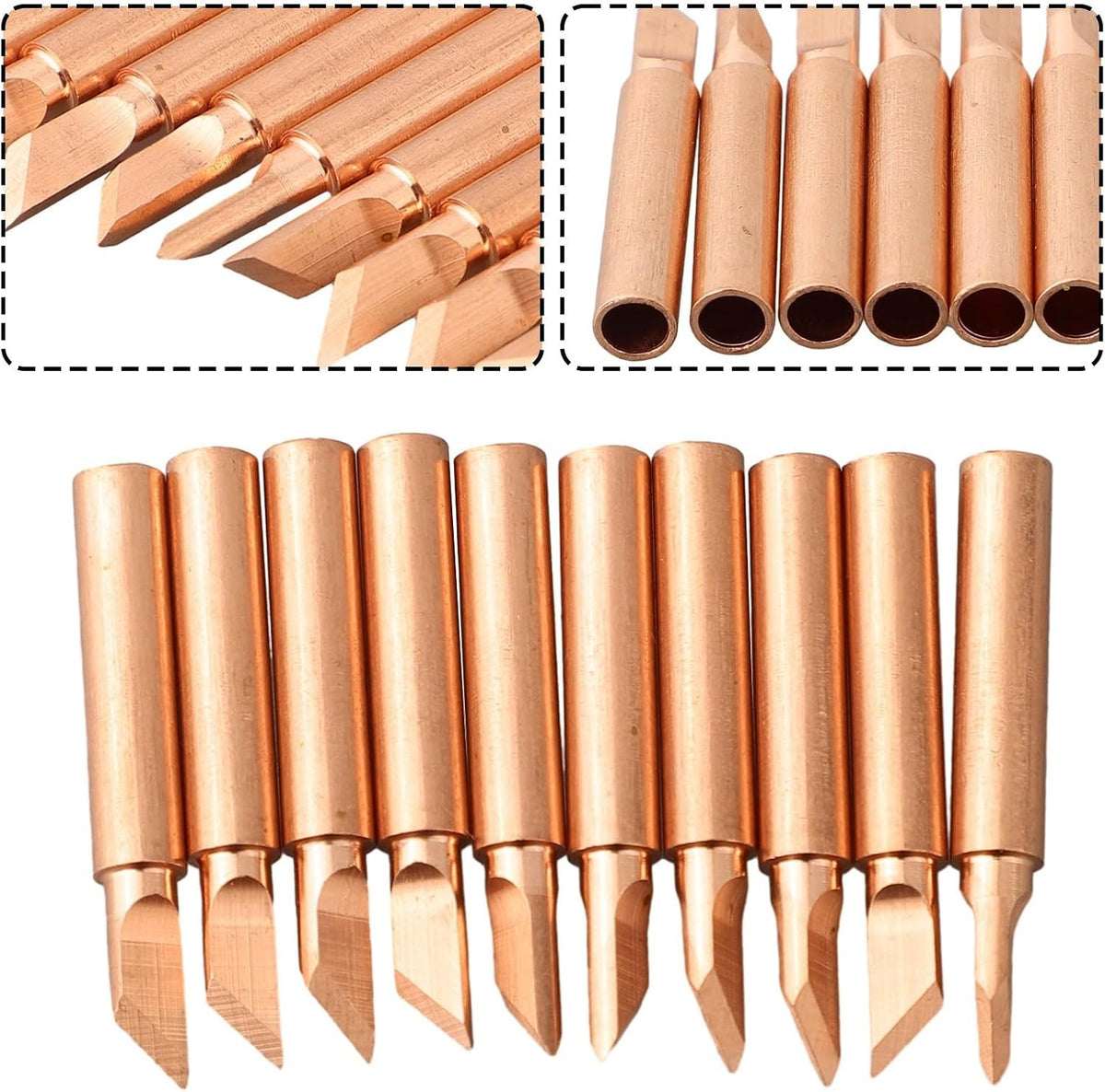ya 28 10.13 baidi Brand Soldering Iron Tip Copper 200-480¡ã 33mm For SOJ/PLCC/SOP Gold K