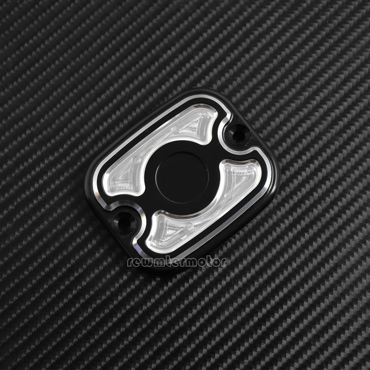 ya 6 8.24 baidi Chrome Front Master Cylinder Cover Fit for Harley Dyna 06-17 Softail 06 Touring