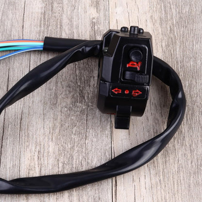 ya 13 9.15 baidi Durable Motorcycle Function Switch Handlebar Switch Turn Signal Horn Light Left