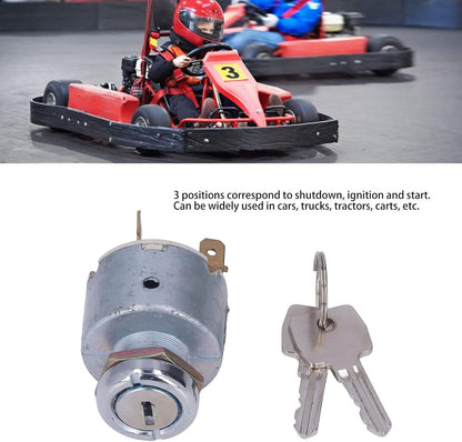 ya 26 10.21 baidi Ignition Switch Starter 3 Termi l 3 Position with 2pcs Key DC 12V Accessory