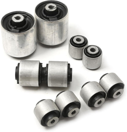 ya 4 8.14 10pcs Control Arm Bushing Kit Front Suspension for Audi A8 Q7 3.0T for VW Touareg