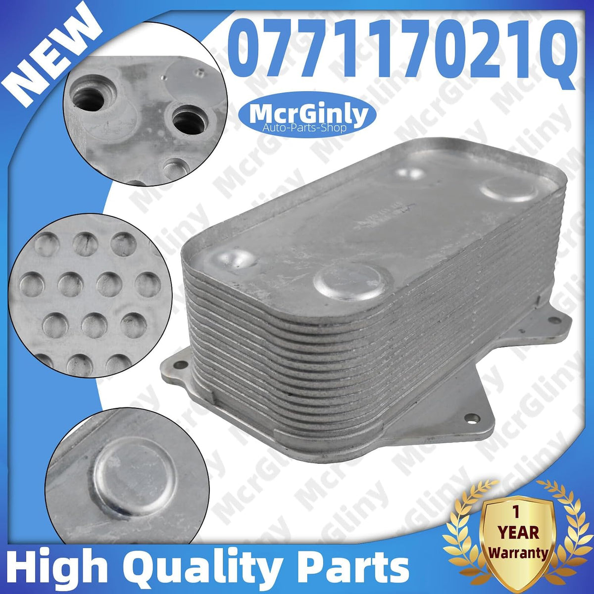 ya 12 10.8 baidi Engine Oil Cooler for Audi A6 for A8 Quattro RS6 for VW Phaeton BFM BGH BGJ 077117021Q