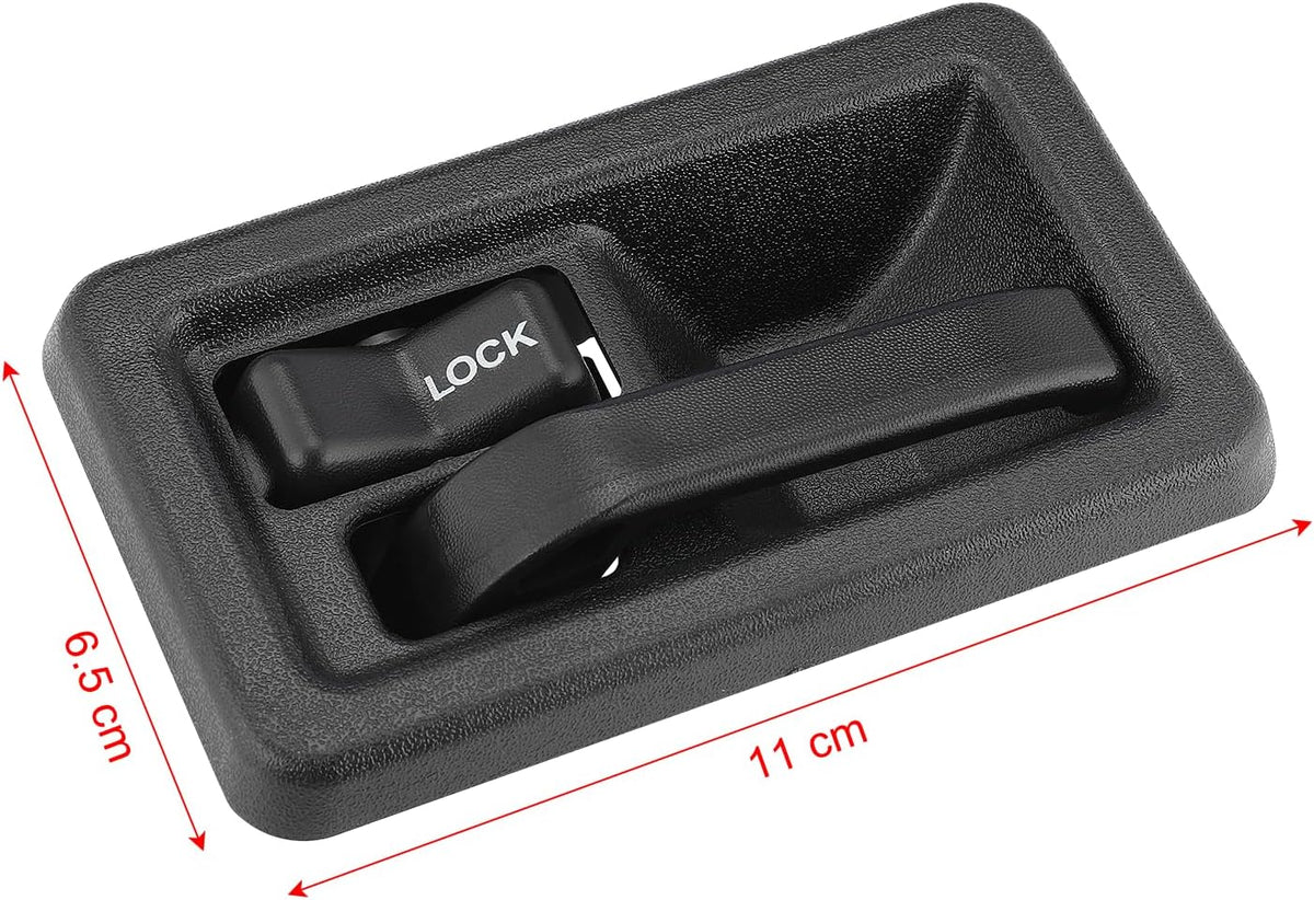 ya 10 9.16 baidi 1Pair Left+Right Inside Door Handles Interior for 1987-2004 for Jeep for Wrangler