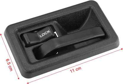 ya 10 9.16 baidi 1Pair Left+Right Inside Door Handles Interior for 1987-2004 for Jeep for Wrangler