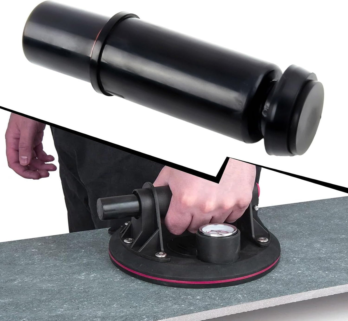 ya 14 9.20 baidi Sucker Pump Core Black For Suckers Hand Pump Tile Glass Extractor Plastic-1