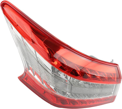 ya 10 9.16 zhengce Driver Side for Nissan Sentra Outer Tail Light 2013 2014 NI2804100 26555-3S