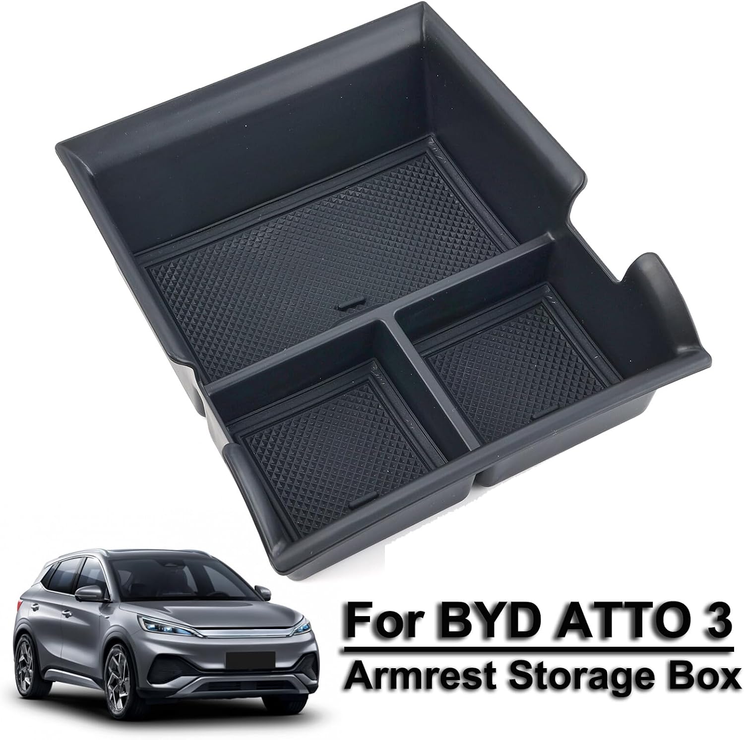 ya 4 8.24 baidi for BYD ATTO 3 2022 2023 2024 Car Armrest Storage Box Center Console Tray Pallet