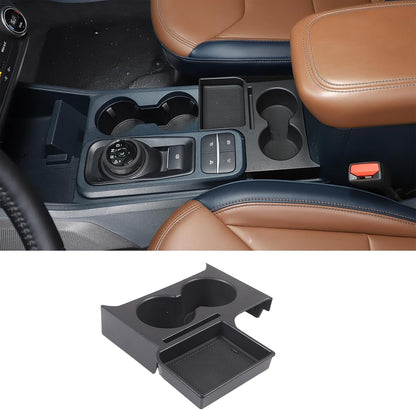 ya 9 10.24 ABS Central Control Cup Holder Box for Ford Maverick 2022-