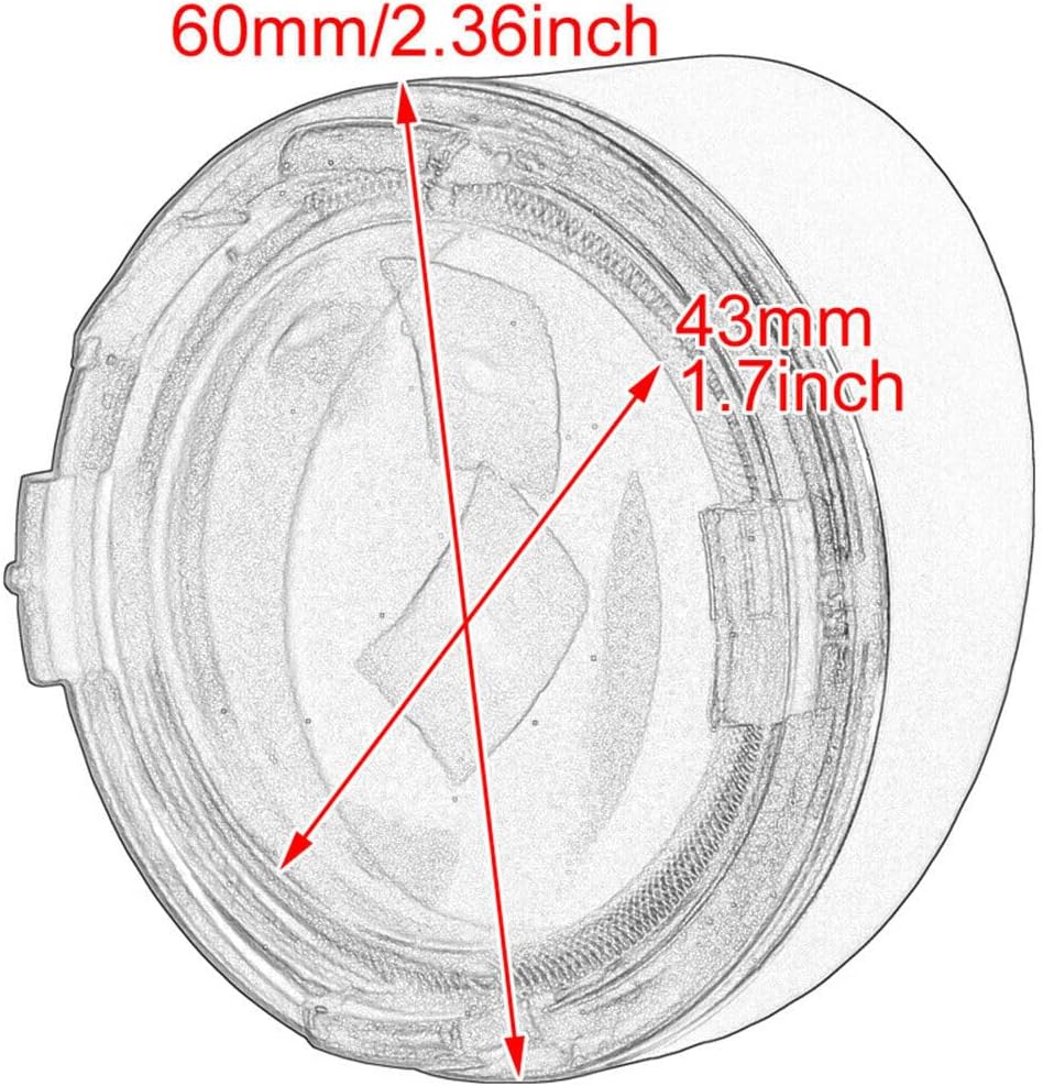 ya 5 8.24 baidi 2-piece smoked turn signal lens chrome decorative ring f for Ram e sun visor suitable for Harley Sportster