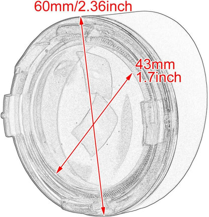 ya 5 8.24 baidi 2-piece smoked turn signal lens chrome decorative ring f for Ram e sun visor suitable for Harley Sportster