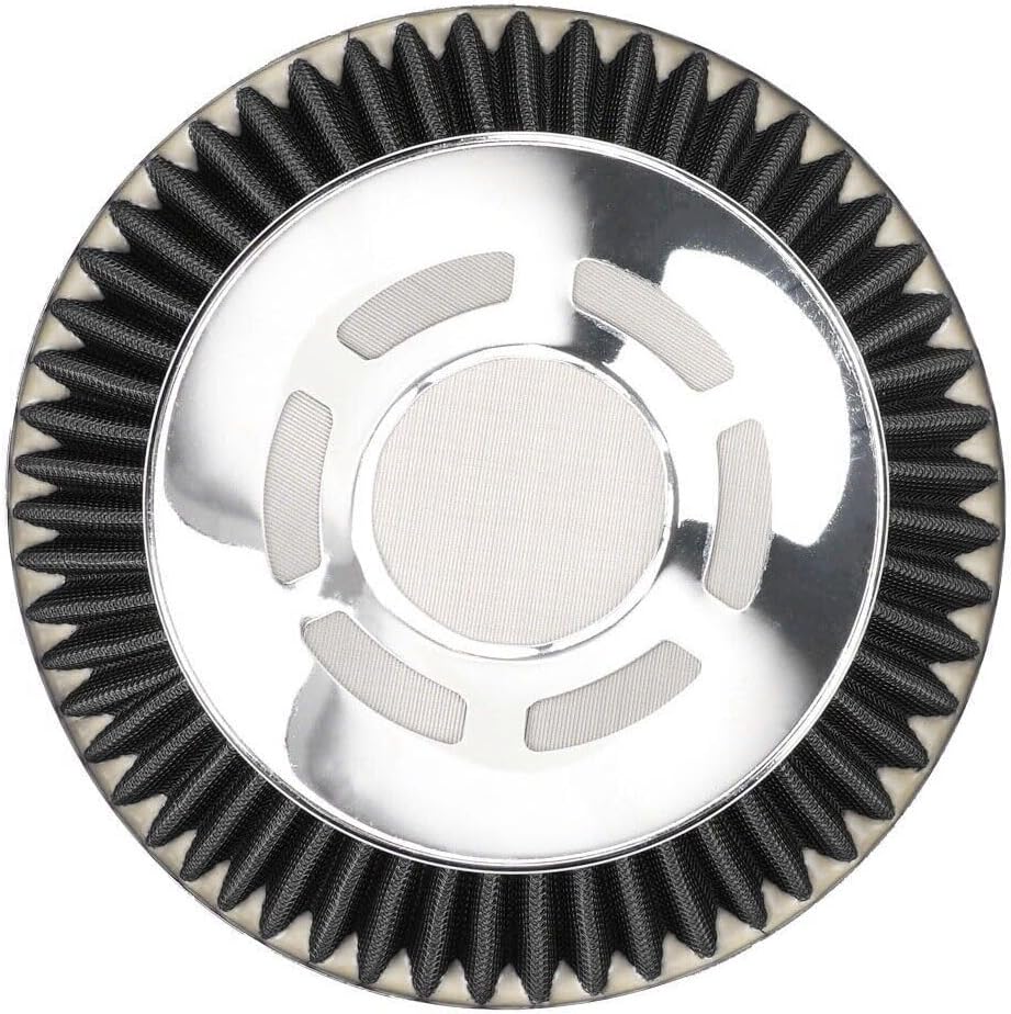 ya 13 9.15 baidi 3 76mm Mushroom Head High Flow Dry Air Filter Cold Air Intake Black Air Filter