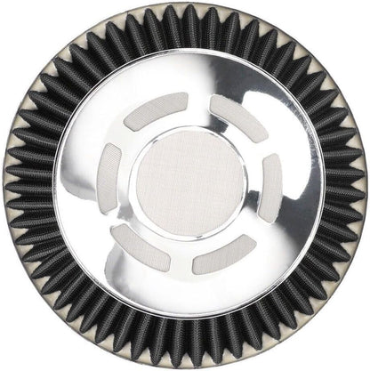 ya 13 9.15 baidi 3 76mm Mushroom Head High Flow Dry Air Filter Cold Air Intake Black Air Filter
