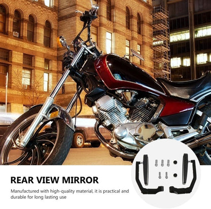 ya 2 8.15 2 Pcs Motorcycle Mirror Motorbike Wing Mirrors Rear View Side for
