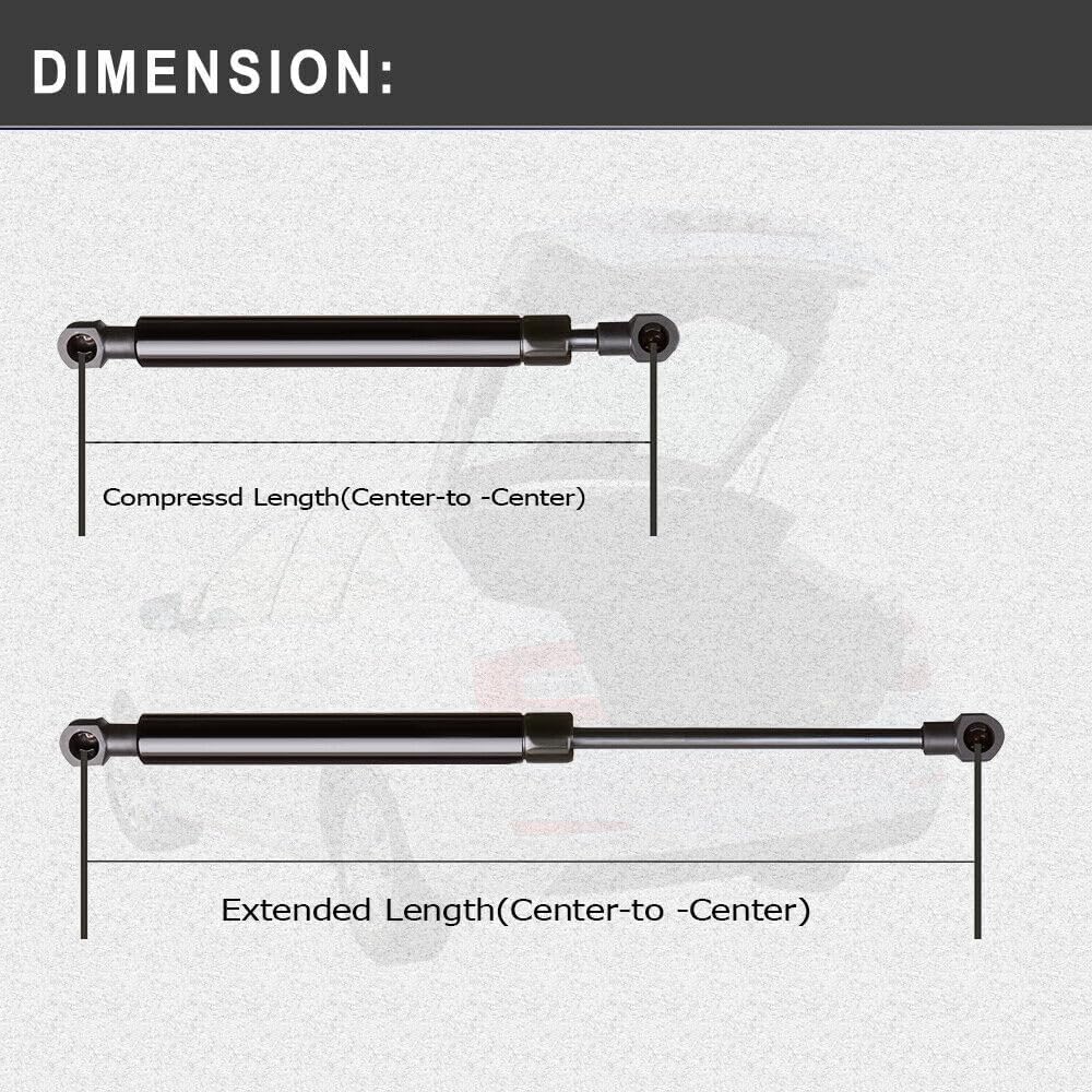 ya 4 8.24 baidi UTV Dump Box Shock Lift Support for Polaris Ranger XP 570 900 Sportsman 704