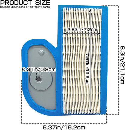 ya 23 10.7 baidi Air Filter for Gravely 988104,988108,988109,988117,988123,988124,988125,988126
