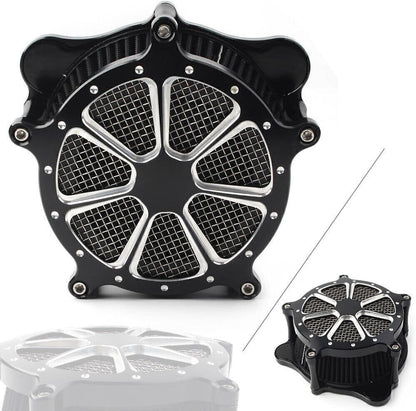ya 5 8.10 Air Cleaner Filter w/Accessory for Harley FLSTSE 2011 2012 & Softail 2016 2017