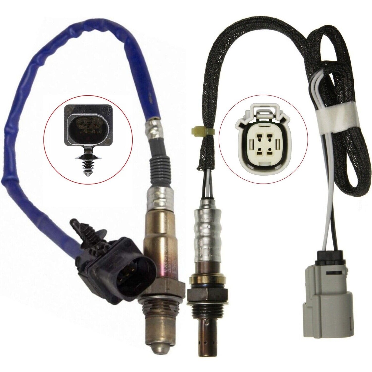ya 5 8.24 baidi 2-Pack Front and Rear Oxygen O2 Sensors for 2013-2020 for Ford Fusion 2.0L L4 PHEV FHEV